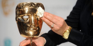 The BAFTA Film Award trophy. 
