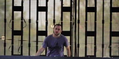 Feed Me aka Jon Gooch performs during Day 1 of the 2012 Coachella Valley Music & Arts Festival
