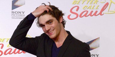 RJ Mitte arrives at the Series Premiere Of AMC's 'Better Call Saul'