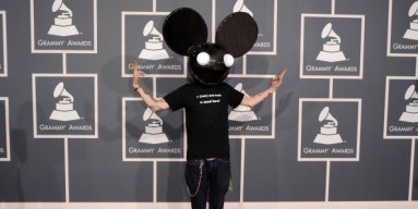 Deadmau5 arrives at the 54th Annual GRAMMY Awards held at Staples Center on February 12, 2012
