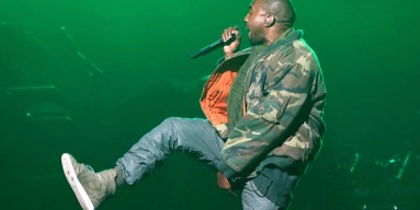 Kanye West performs onstage during DirecTV Super Saturday Night hosted by Mark Cuban's AXS TV 1/31/15