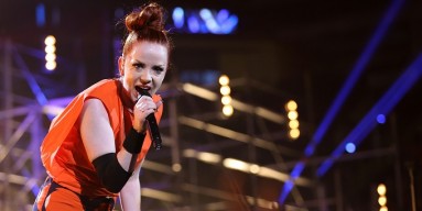 Shirley Manson performs in 2012