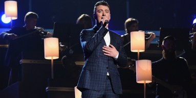 Sam Smith performs during The 57th Annual GRAMMY Awards