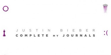Justin Bieber, "Complete My Journals" album cover. 