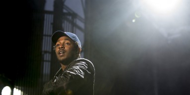 Kendrick Lamar performs on October 30, 2014 in Cleveland, Ohio