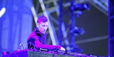 Kaskade, performs at the 7107 International Music Festival on February 22, 2014 in Clark, Philippines