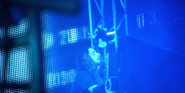 Bassnectar performs onstage during the 2013 Coachella Valley Music & Arts Festival