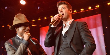 Pharrell Williams and Robin Thicke