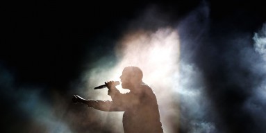 Drake performs during Future Music Festival on February 28, 2015 in Sydney, Australia.