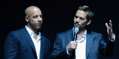 Vin Diesel and Paul Walker of the 'Fast and The Furious' franchise. 