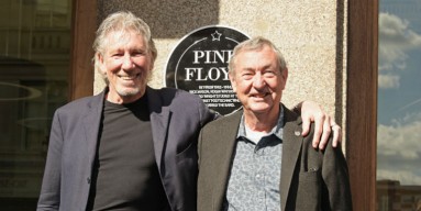 Roger Waters and Nick Mason of Pink Floyd