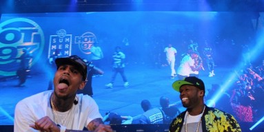 Hot 97 Summer Jam 2015: Chris Brown & Fabolous Riot On Met Life Stadium Stage