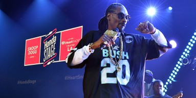 Snoop Dogg performs at iHeartRadio Theater on May 11, 2015