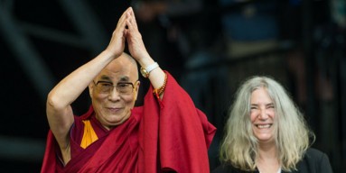 Dalai Lama Joins Patti Smith Onstage at Glastonbury