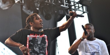 A$AP Rocky and Affiliates at Lollapalooza. 