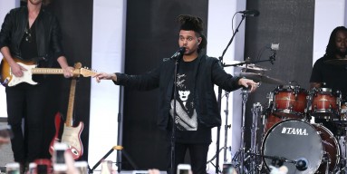 The Weeknd Performs On NBC's 'Today' Show on May 7, 2015