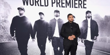 O'Shea Jackson Jr. at 'Straight Outta Compton' Premiere