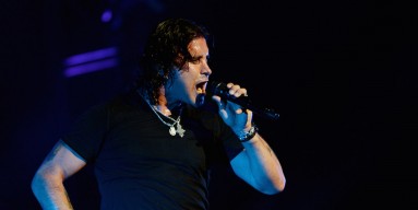 Singer Scott Stapp of Creed performs at the Wiltern Theatre