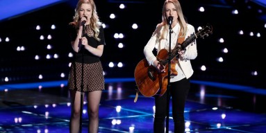 Andi and Alex perform on 'The Voice' Season 9, Episode 4