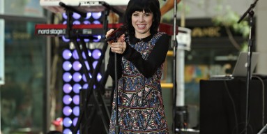 Carly Rae Jepsen performs on 'TODAY,' 2015