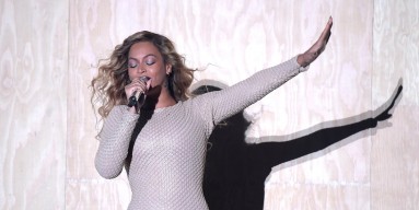 Beyonce performs onstage during 2015 Global Citizen Festival to end extreme poverty by 2030 in Central Park on September 26, 2015 in New York City. 