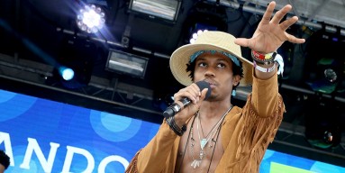 Raury performs onstage during the PANDORA Discovery Den SXSW on March 19, 2015