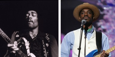 Can you spot anything wrong with Andre 3000's imitation of Jimi Hendrix? 