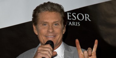 David Hasselhoff attends the Tresor Paris Store launch on June 16, 2015 in London, England