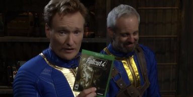 Conan O'Brien plays 'Fallout 4' on Clueless Gamer segment 