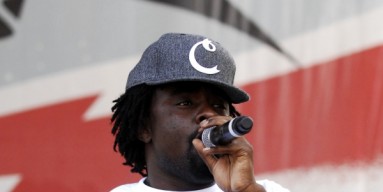 Wale, during happier times. 