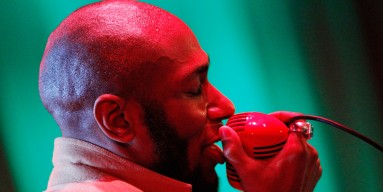 Yasiin Bey (better known as Mos Def) performs at the Roots Jam Session during 2010. 