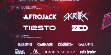Ultra South Africa 2016 Lineup