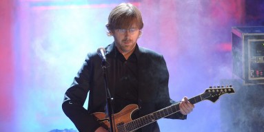 Musician Trey Anastasio of Phish performs onstage at the 25th Annual Rock And Roll Hall of Fame Induction Ceremony at the Waldorf=Astoria on March 15, 2010 in New York City.