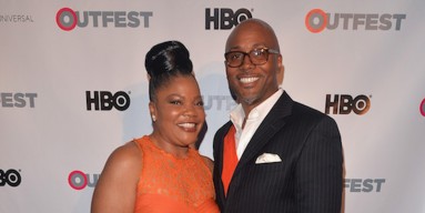 Actress/executive produce Mo'Nique and executive producer Sidney Hicks - Outfest Fusion LGBT People Of Color Film Festival