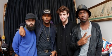 Dre Skull, Assassin, Jamie XX and Kranium at the Red Bull Carnival Party in Notting Hill on August 31, 2015 in London, England