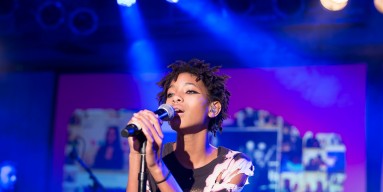 Willow Smith performs at the vitaminwater And The Fader Unite To 'HYDRATE THE HUSTLE' For Fifth Anniversary Of #uncapped Concert Series on October 3, 2015 in New York City. 