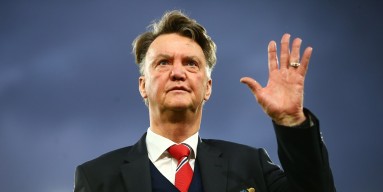  Louis van Gaal Manager of Manchester United waves to supporters prior to the Barclays Premier League match between A.F.C. Bournemouth and Manchester United at Vitality Stadium on December 12, 2015 in Bournemouth, United Kingdom. 