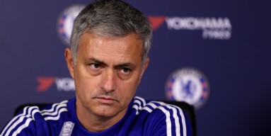Chelsea manager Jose Mourinho talks to the media during a press conference at Chelsea Training Ground on December 11, 2015 in Cobham, England. 