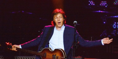 Sir Paul McCartney performs live on stage at The O2 Arena on May 23, 2015 in London, England. 