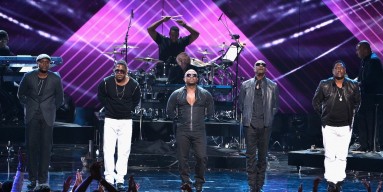 LOS ANGELES, CA - JUNE 29: R&B singing group Silk perform onstage during the BET AWARDS '14 at Nokia Theatre L.A. LIVE on June 29, 2014 in Los Angeles, California. (Photo by Kevin Winter/Getty Images for BET)