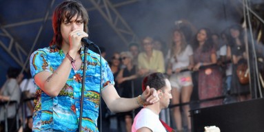 Julian Casablancas never tires of the love at Governors Ball. Which is probably why he played two sets—one solo and one with The Strokes.