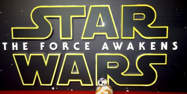 BB-8 attends the European Premiere of 'Star Wars: The Force Awakens' at Leicester Square on December 16, 2015 in London, England