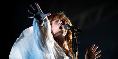 Florence and the Machine perform for fans during Splendour in the Grass on July 25, 2015 in Byron Bay, Australia