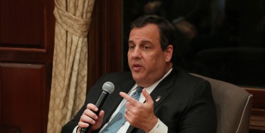 New Jersey Governor Chris Christie In Conversation With Rabbi Shmuley
