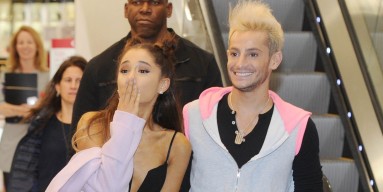Ariana Grande meets fans with Frankie Grande to launch her debut fragrance 'Ari by Ariana Grande' in London