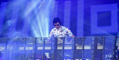 Destructo performs onstage at the 2014 Budweiser Made In America Festival on August 30, 2014