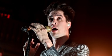 Brendon Urie of Panic! at the Disco performs at the Tower Theatre on Jan. 19, 2016, in Los Angeles