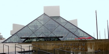 The Rock & Roll Hall of Fame is seen March 30, 2004 in Cleveland, Ohio.