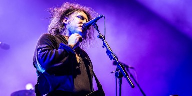 Robert Smith from The Cure performs at Eurockeennes Music Festival on June 30, 2012