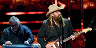 Chris Stapleton performs onstage during the 2015 'CMT Artists of the Year' at Schermerhorn Symphony Center on Dec. 2, 2015 in Nashville.